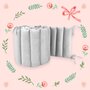 Aparatoare pentru patut, MimiNu, Tip panou, Pentru patut, Lungime 180 cm, Din catifea, Grey - 3