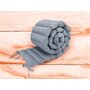 Aparatoare pentru patut, MimiNu, Tip panou, Pentru patut, Lungime 180 cm, Din catifea, Jeans - 2