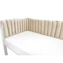 Aparatoare pentru patut, MimiNu, Tip panou, Pentru patut, Lungime 180 cm, Din catifea, Nugat - 4