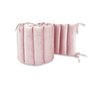 Aparatoare pentru patut, MimiNu, Tip panou, Pentru patut, Lungime 180 cm, Din catifea, Raspberry - 5