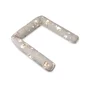 Aparatoare pentru patut, MimiNu, Tip rulou, Cu husa detasabila, Lungime 180 cm, Din bumbac certificat Oeko Tex Standard 100, Bedtime story beige - 1