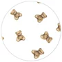 Aparatoare pentru patut, Qmini, Tip rulou, Cu husa detasabila, Lungime 180 cm, Din bumbac certificat Oeko Tex Standard 100, Teddy Toys - 3