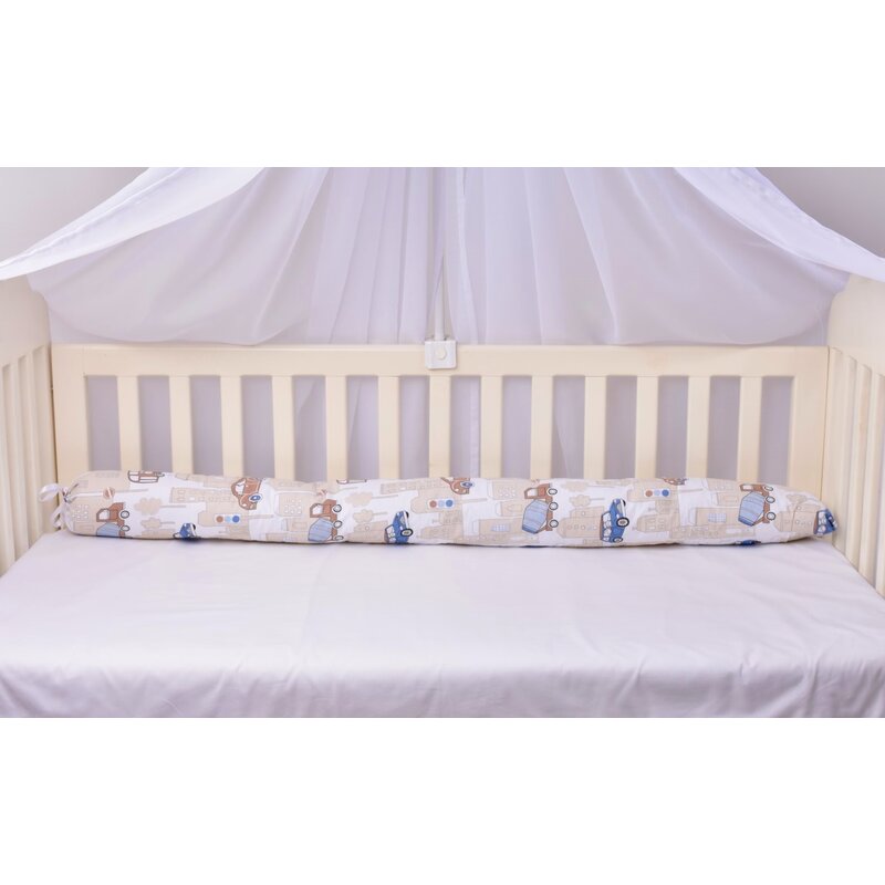 Confort family - aparatoare laterala pat rulou , masinute, 120x12 cm