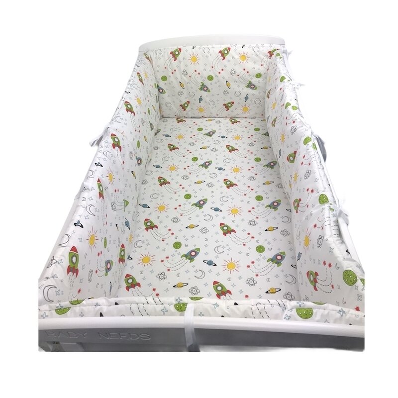 Deseda - aparatori laterale protectii laterale pat pufoase 120x60 cm h35cm aventura in spatiu