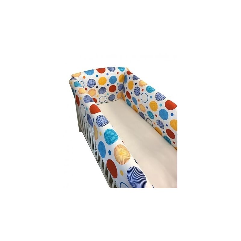 Deseda - aparatori laterale protectii pat 120x60 cm maxi cerculete colorate