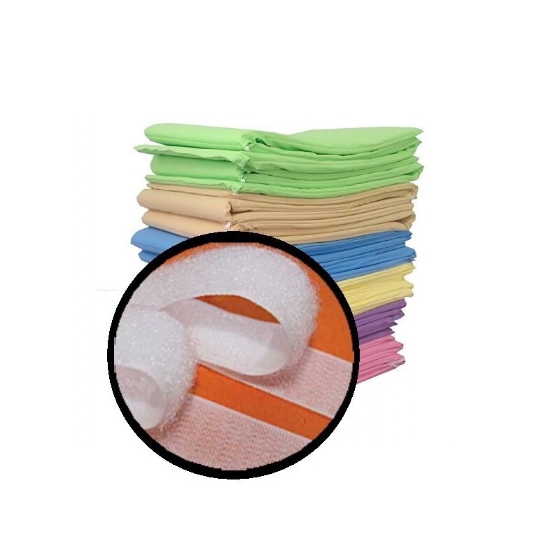 Deseda - aparatori protectii laterale pe burete pentru pat cu 3 laterale pline de 140x70 cm
