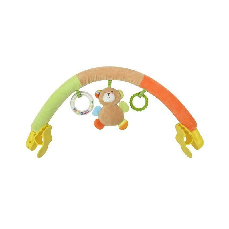 Lorelli Toys - Jucarie multifunctionala Arcada cu jucarii Ursulet, Multicolor