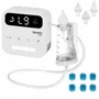 Aspirator nazal electric, Lionelo, Babyair Flow, Multifunctional, 9 trepte de aspirare, Functionare wireless pana la 2.5 h, Silentios, Functie de lampa, 3 varfuri din silicon, Perie de curatare inclusa, Cablu de incarcare USB-C, Alb - 18