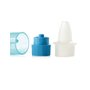 Aspirator nazal, Jane, Manual, Pentru copii, Cu filtru dublu detasabil si lavabil, 0 luni+, Albastru - 2