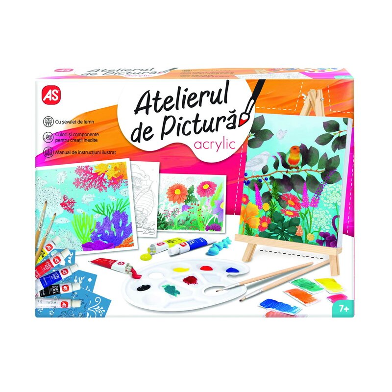 As - atelierul de pictura acrilica