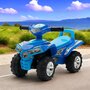 Atv copii, Baby Mix, Pana la 27 kg, Cu sunete si lumini, Cu sezut confortabil, Cu suport jucarii sub scaun, Cu roti rezistente, 12-36 luni, Blue - 4
