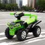 Atv copii, Baby Mix, Pana la 27 kg, Cu sunete si lumini, Cu sezut confortabil, Cu suport jucarii sub scaun, Cu roti rezistente, 12-36 luni, Green - 3