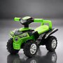 Atv copii, Baby Mix, Pana la 27 kg, Cu sunete si lumini, Cu sezut confortabil, Cu suport jucarii sub scaun, Cu roti rezistente, 12-36 luni, Green - 5