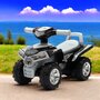 Atv copii, Baby Mix, Pana la 27 kg, Cu sunete si lumini, Cu sezut confortabil, Cu suport jucarii sub scaun, Cu roti rezistente, 12-36 luni, Grey - 2