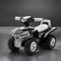 Atv copii, Baby Mix, Pana la 27 kg, Cu sunete si lumini, Cu sezut confortabil, Cu suport jucarii sub scaun, Cu roti rezistente, 12-36 luni, Grey - 3