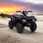 ATV electric copii, Baby Mix, 12V, Pana la 25 kg, Cu sunete si lumini, Cu sezut confortabil, Cu 3 viteze, Conexiune USB, Cu lumini LED si muzica, Cu afisaj digital, 3-8 ani, Black - 5