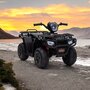 ATV electric copii, Baby Mix, 12V, Pana la 25 kg, Cu sunete si lumini, Cu sezut confortabil, Cu 3 viteze, Conexiune USB, Cu lumini LED si muzica, Cu afisaj digital, 3-8 ani, Black - 4