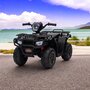 ATV electric copii, Baby Mix, 12V, Pana la 25 kg, Cu sunete si lumini, Cu sezut confortabil, Cu 3 viteze, Conexiune USB, Cu lumini LED si muzica, Cu afisaj digital, 3-8 ani, Black - 2