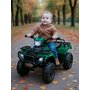 ATV electric copii, Baby Mix, Quad, Pana la 25 kg, Cu 3 viteze, Cu indicator digital al bateriei, Cu sunete si lumini, Sezut confortabil, Cu roti rezistente, 36 luni+, Green - 2