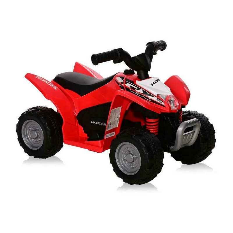 Lorelli - atv electric pentru copii, licenta honda, 18-36 luni, cu sunet si lumini, red