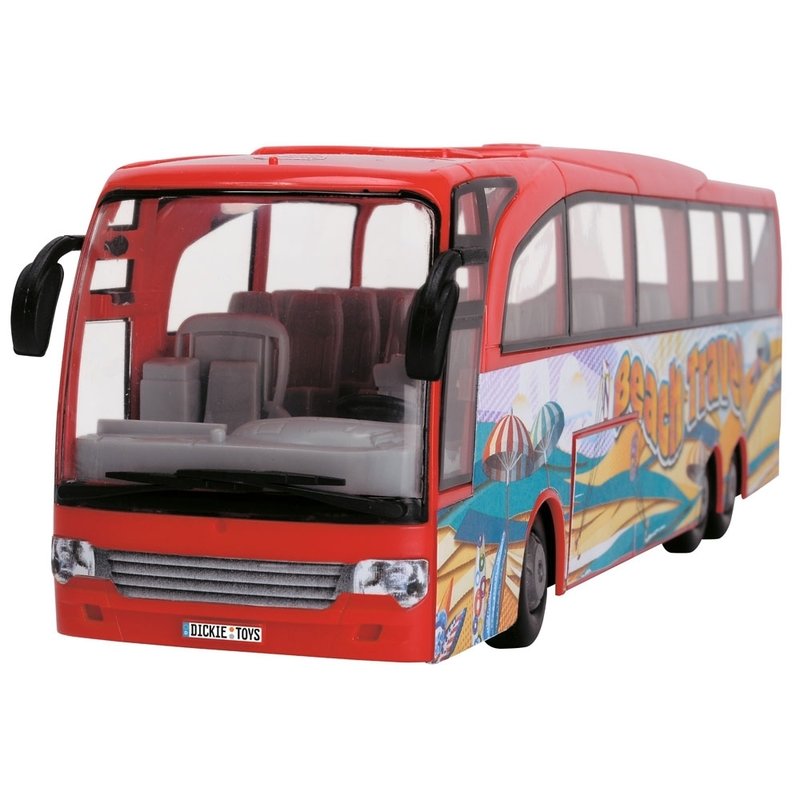 Dickie Toys - Autobus Touring Bus rosu