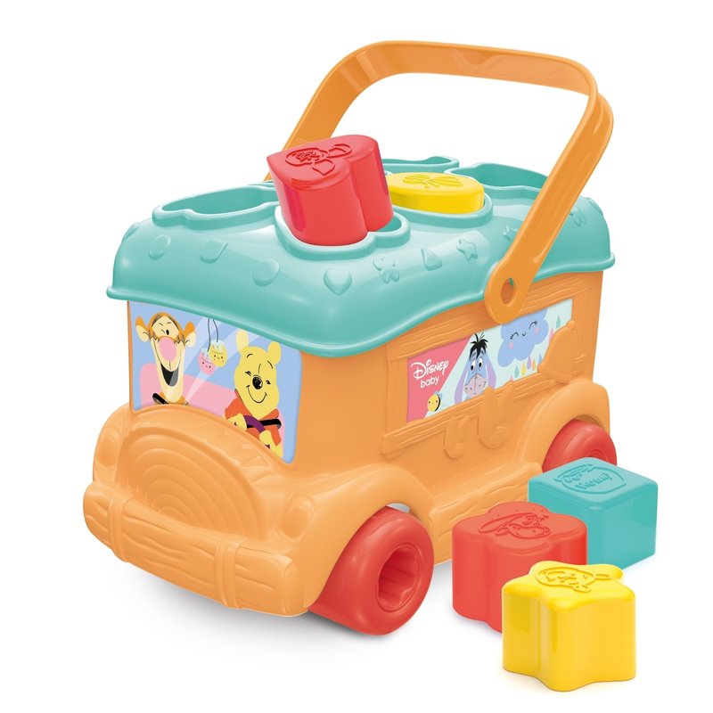 Clementoni - autobuz de sortat forme winnie