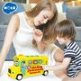 Jucarii bebe - Jucarie interactiva Autobuz scolar,  Cu sunete, Cu lumini - 3