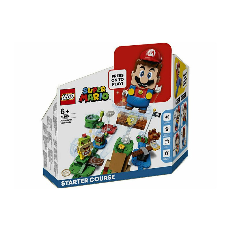 Set de constructie aventurile lui mario set de baza lego® super mario, pcs 231