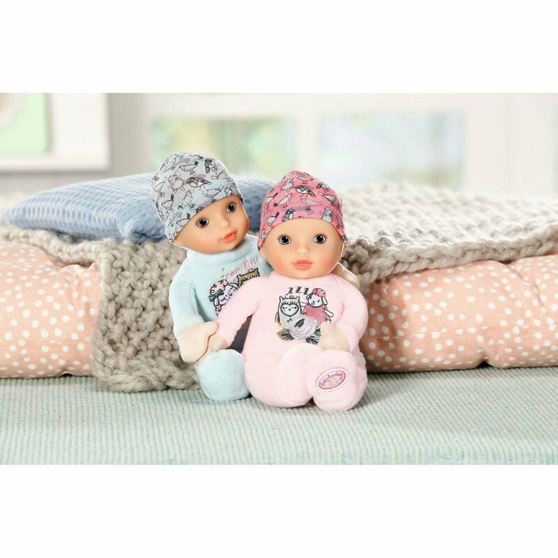 Zapf creation - baby annabell - bebelus 22 cm cu hainute roz sau albastre