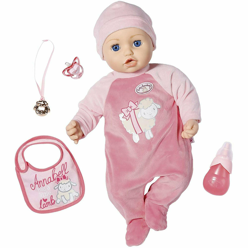 Baby annabell - papusa interactiva 43 cm