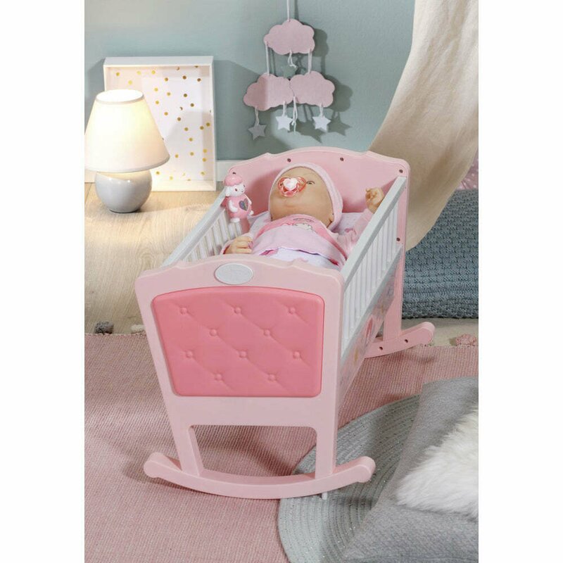 Zapf creation - baby annabell - patut cu melodii si sistem de leganare