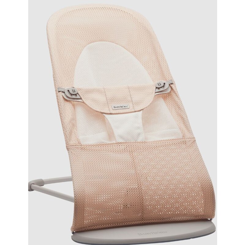 Babybjorn - baby bjorn - balansoar balance soft, pearly pink/white, mesh