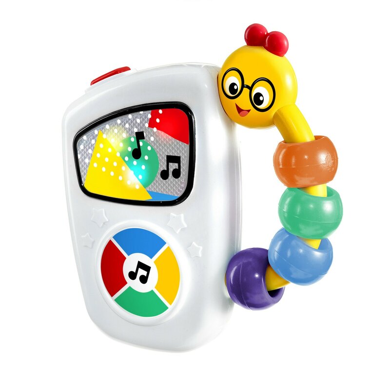 Jucarie muzicala, Baby Einstein, Cu butoane si maner, Cu melodii care intituleaza capodopere clasice, Cu lumini colorate, 12 luni+, Multicolor