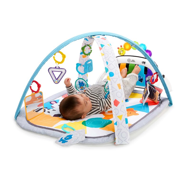 Baby einstein - salteluta interactiva kickin` tunes, 4 in 1, 86x68 cm, multicolor