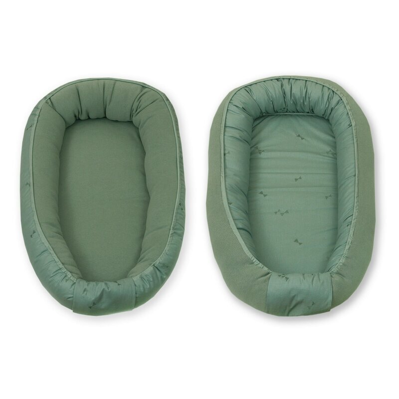 Amy - suport de dormit pure tricot cu doua fete, 70x45 cm, verde