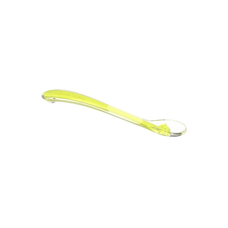 Babyono - lingurita din silicon pentru bebelusi, galben