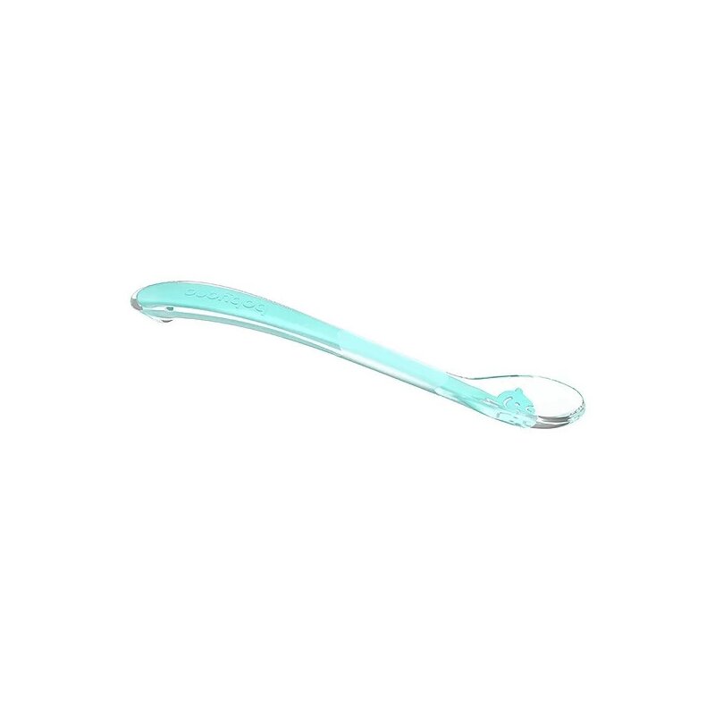 Babyono - lingurita din silicon pentru bebelusi, turcoaz