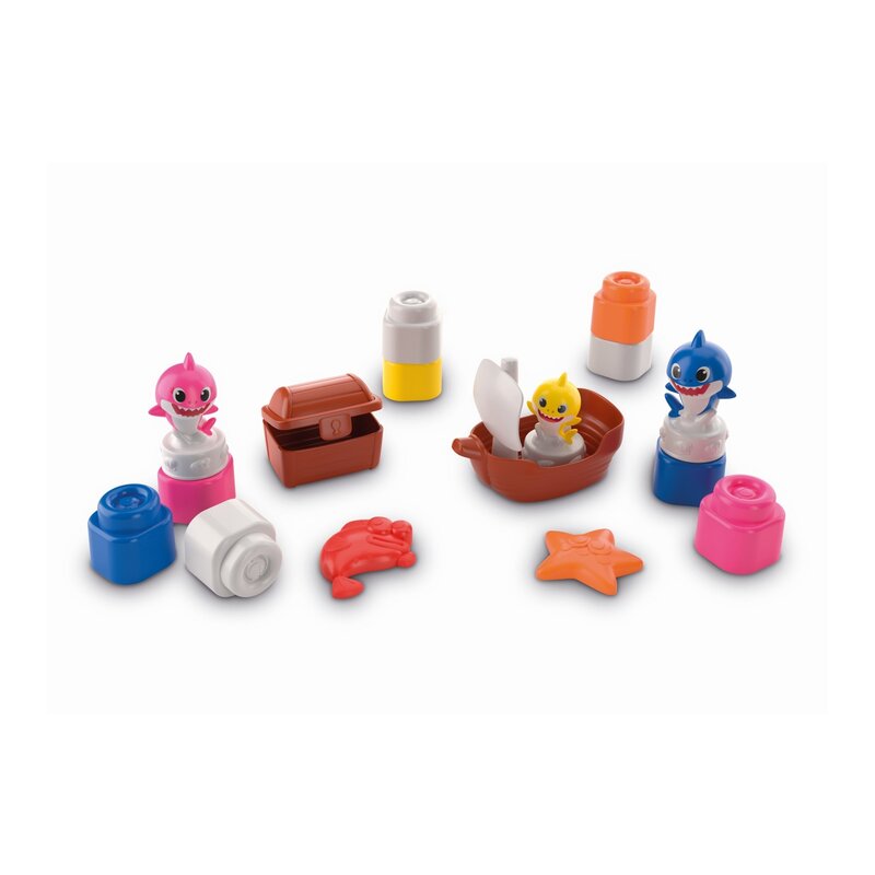 Clementoni - cuburi primul meu set clemmy baby shark