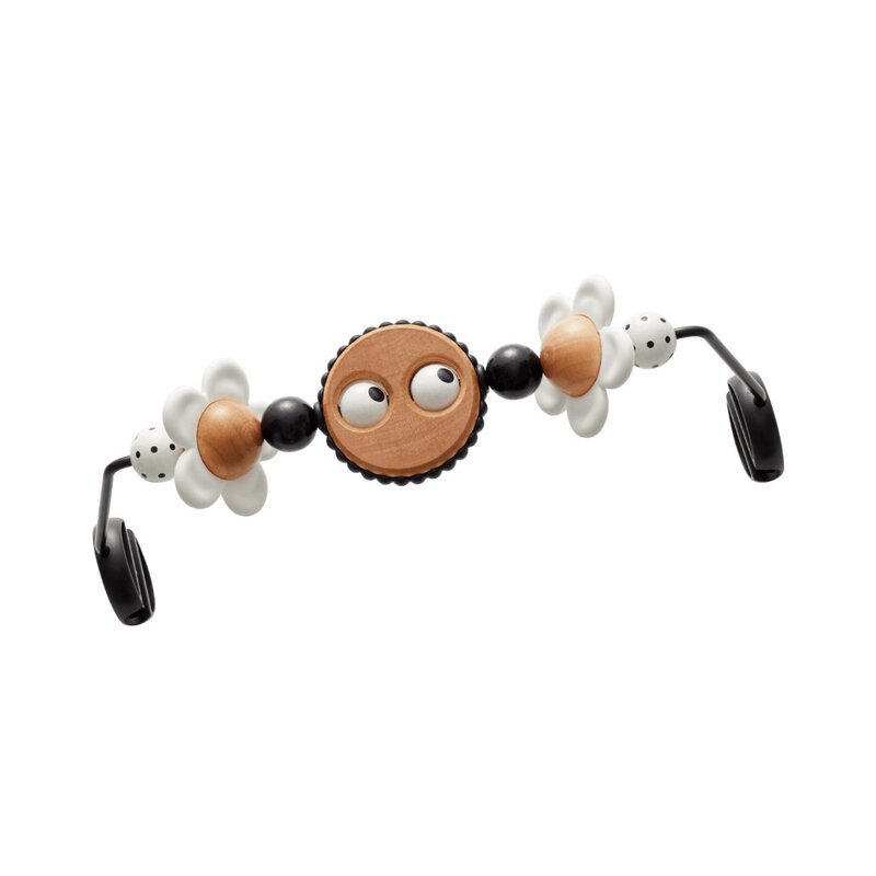 Babybjorn - bara de jucarii, googly eyes black/white– pentru balansoarele
