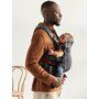 BabyBjorn - Marsupiu ergonomic Harmony 3D Mesh , Protectie cap, Editie Limitata, Gri/Negru - 2