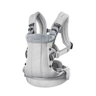 BabyBjorn - Marsupiu ergonomic Harmony 3D Mesh , Protectie cap, Editie Limitata, Gri