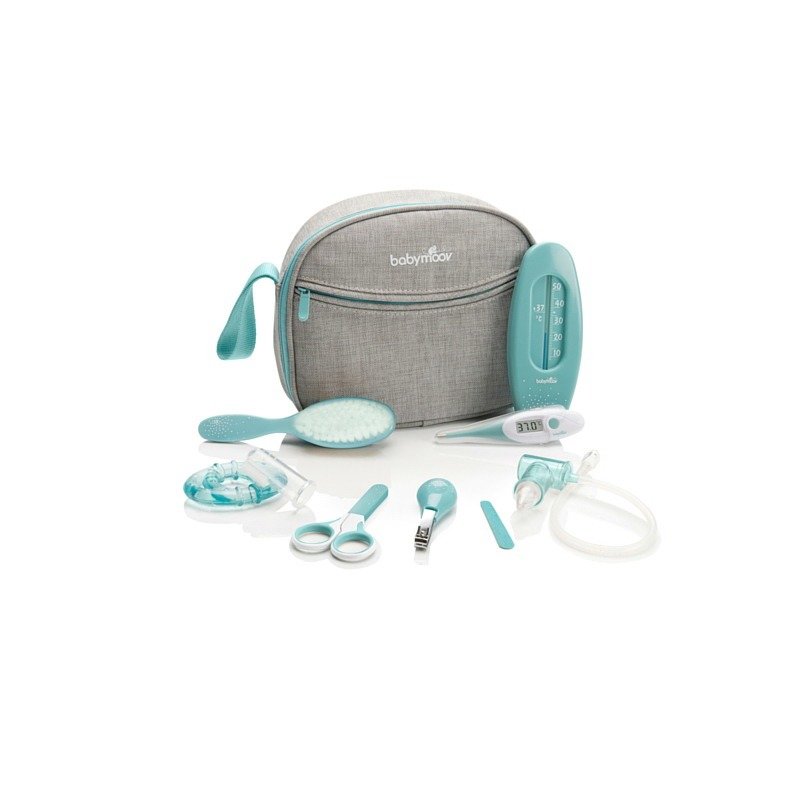 Babymoov – A032002 Set pentru ingrijire 9 piese Grooming Set Aqua