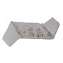 Babyneeds - Aparatoare laterala pentru patut 120x60 cm, Cu umplutura antialergica, Dimensiune 180 x 32 cm, Teddy Play Bej M1