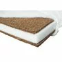 Saltea patut bebe, Babyneeds, Cocos Confort II, Cu husa detasabila, Antialergica, Cu fibre de cocos si strat de burete, 120x60x12 cm, 0 luni+, Alb - 1