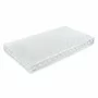 Saltea patut bebe, Babyneeds, Cocos Confort II, Cu husa detasabila, Antialergica, Cu fibre de cocos si strat de burete, 140x70x12 cm, 0 luni+, Alb - 2