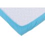 BabyNeeds - Set 3 cearceafuri cu elastic 120x60 cm, Lila+Alb+Bleu - 3