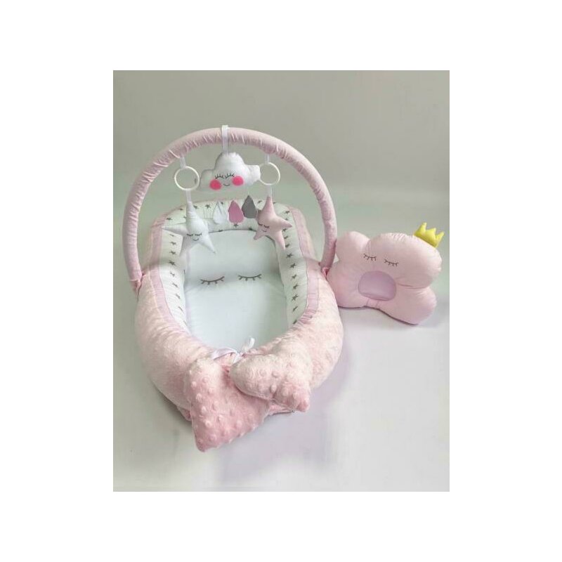 Mykids - Babynest Plush 0170 Cloud Pink