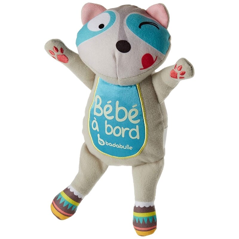 Badabulle - jucarie din plus raton baby on board