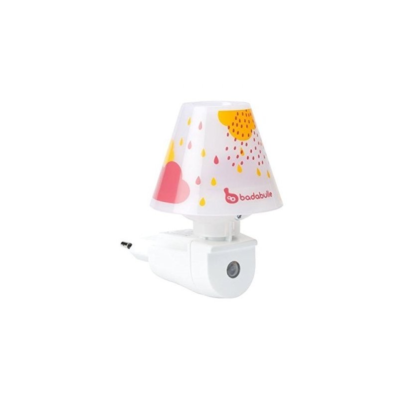 Badabulle - lampa automata night shade, roz