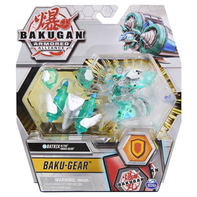 Spin Master - Figurina Batrix , Bakugan , Bila ultra, Cu echipament Baku-gear, S2